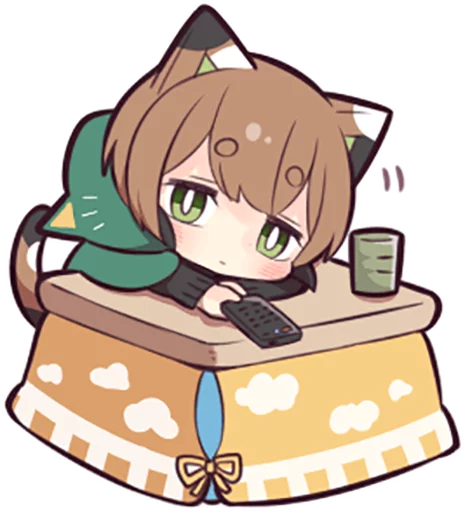 😞 Стикер «Tortoiseshell Kitten (3)» для Telegram