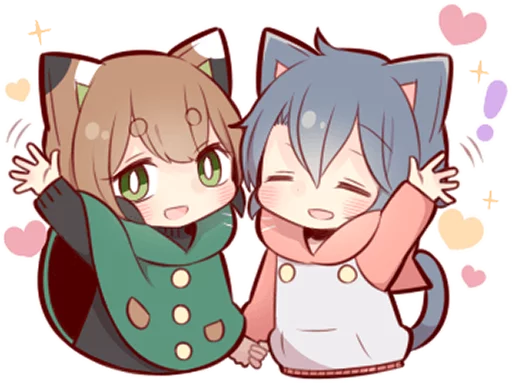 👋 Стикер «Tortoiseshell Kitten (3)» для Telegram