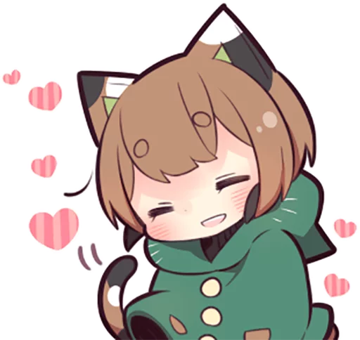 😄 Стикер «Tortoiseshell Kitten (3)» для Telegram