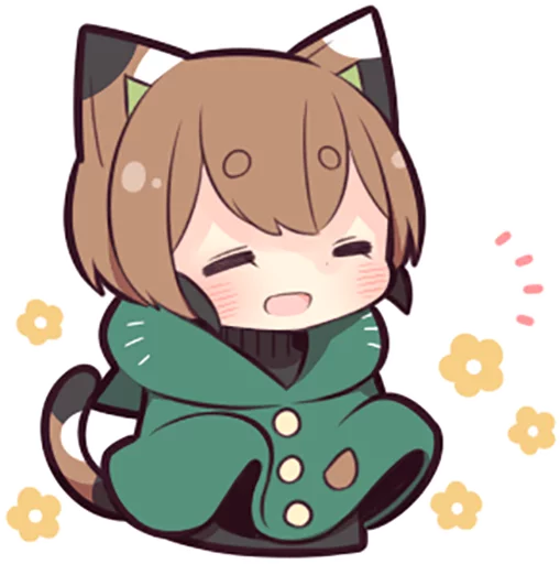 😄 Стикер «Tortoiseshell Kitten (3)» для Telegram