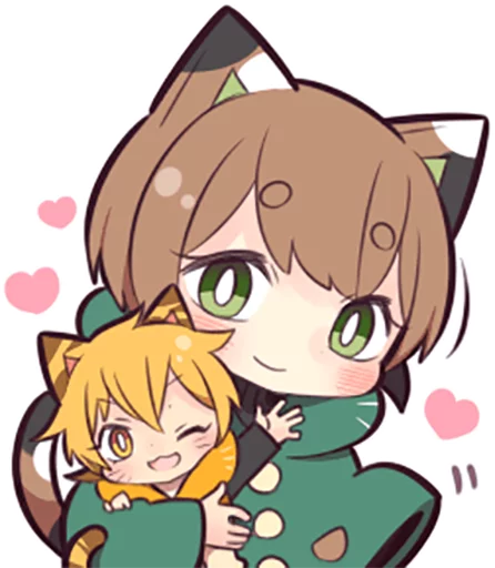 👋 Стикер «Tortoiseshell Kitten (3)» для Telegram