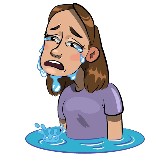 😭 Стикер «torydeeva» для Telegram