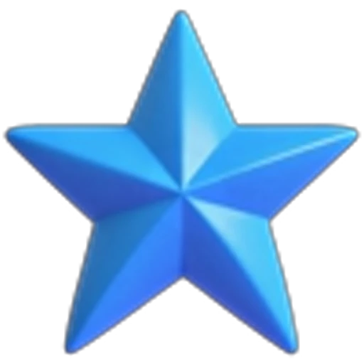 🤩 Эмодзи «Blue mixed» для Telegram
