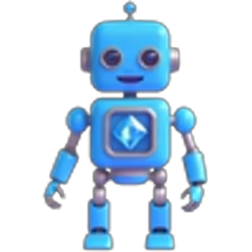 🤩 Эмодзи «Blue mixed» для Telegram