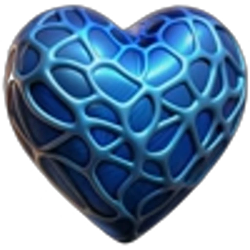 🤩 Эмодзи «Blue mixed» для Telegram