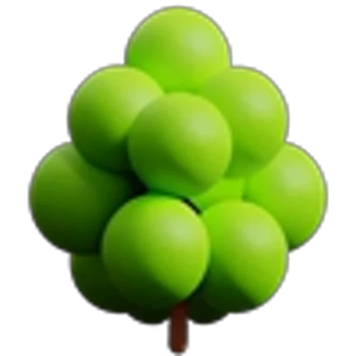 🤩 Эмодзи «Green Mixed» для Telegram
