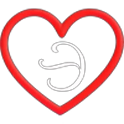 🤩 Эмодзи «Сердечный шрифт» для Telegram