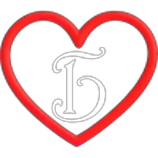 🤩 Эмодзи «Сердечный шрифт» для Telegram