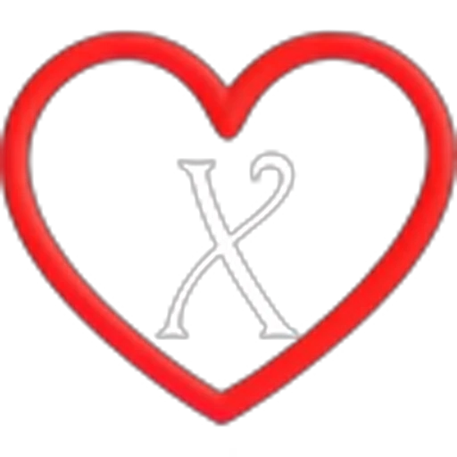 🤩 Эмодзи «Сердечный шрифт» для Telegram