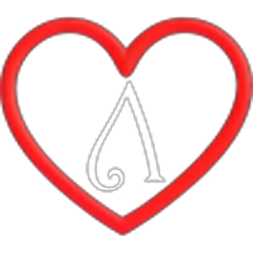 🤩 Эмодзи «Сердечный шрифт» для Telegram