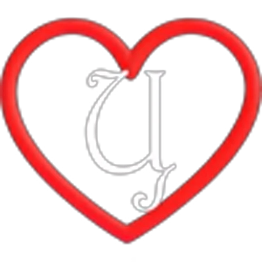 🤩 Эмодзи «Сердечный шрифт» для Telegram
