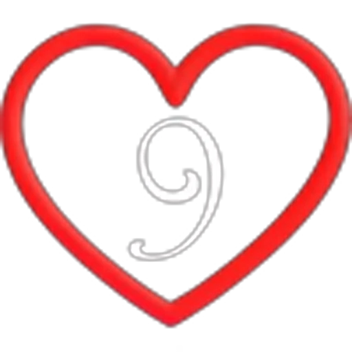 🤩 Эмодзи «Сердечный шрифт» для Telegram