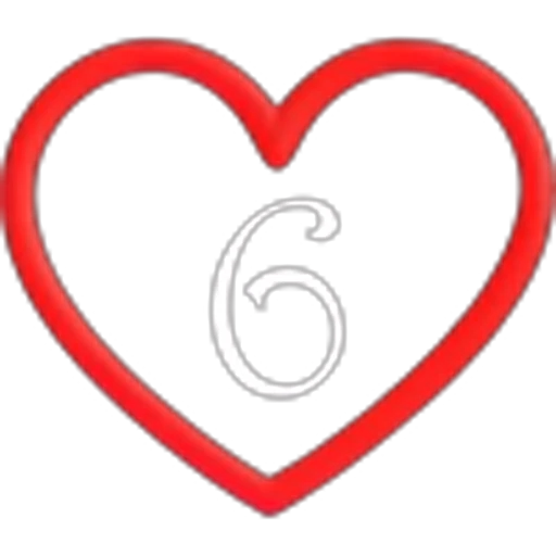 🤩 Эмодзи «Сердечный шрифт» для Telegram