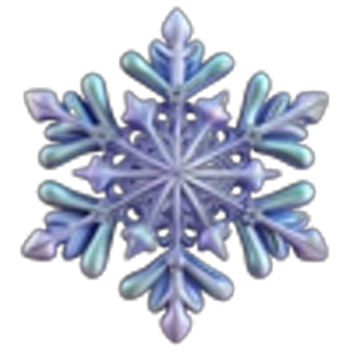 ❄️ Эмодзи «Снежинки» для Telegram