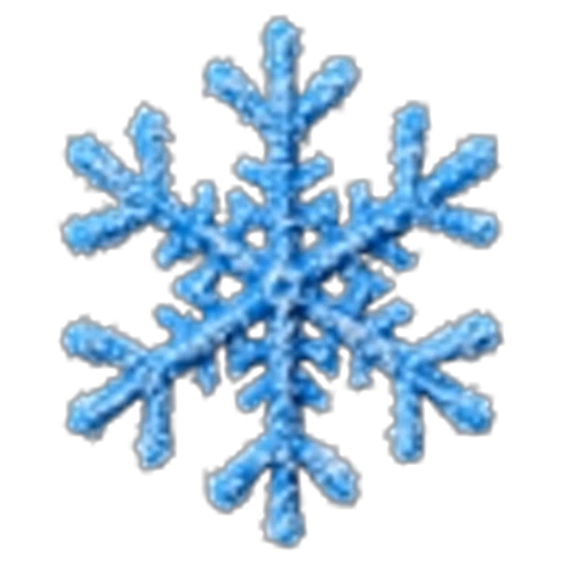 ❄️ Эмодзи «Снежинки» для Telegram