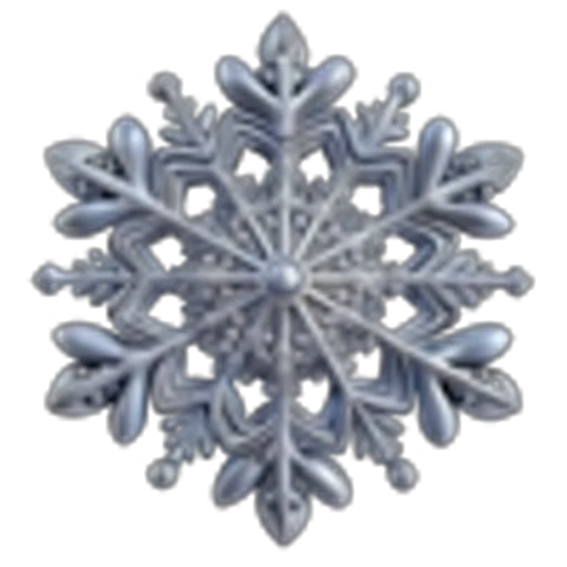 ❄️ Эмодзи «Снежинки» для Telegram