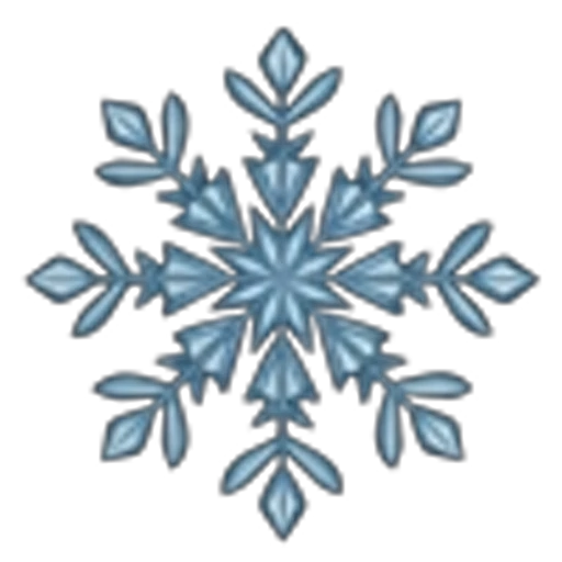 ❄️ Эмодзи «Снежинки» для Telegram