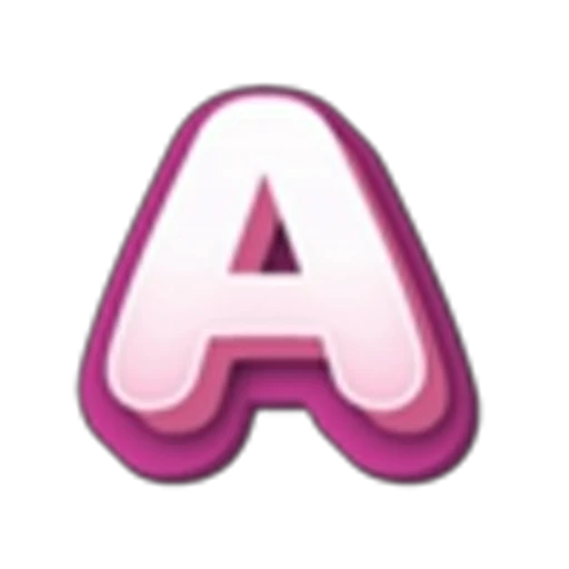 Стикерпак Tory Stick pinkalphabet для Telegram