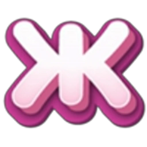 🤩 Эмодзи «Tory Stick pinkalphabet» для Telegram