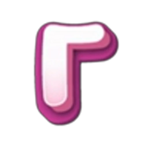 🤩 Эмодзи «Tory Stick pinkalphabet» для Telegram