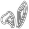 🤍 Эмодзи «Белый шрифт» для Telegram