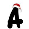 Стикерпак Xmas Font для Telegram