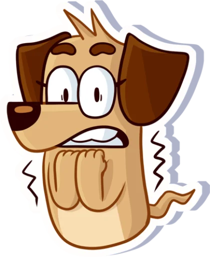 😨 Стикер «Tosha» для Telegram