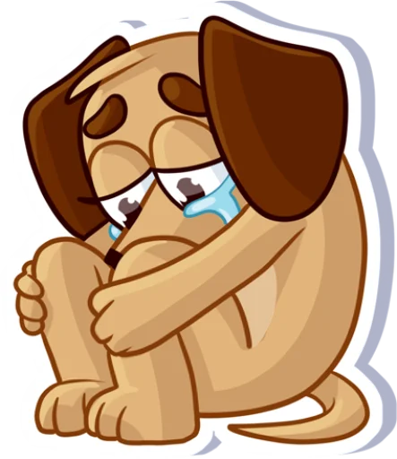 😥 Стикер «Tosha» для Telegram