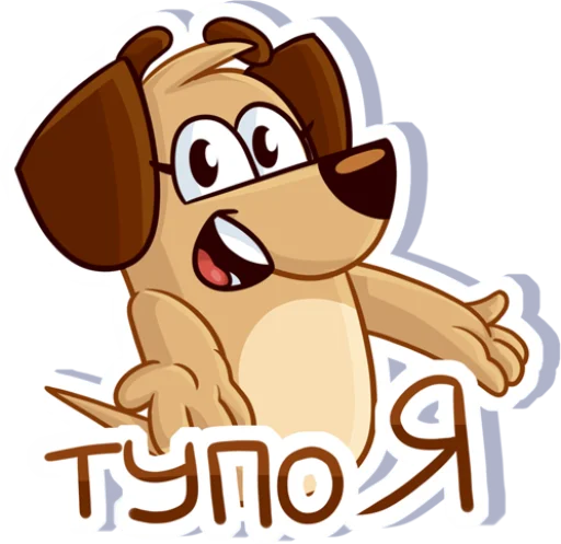 😅 Стикер «Tosha» для Telegram