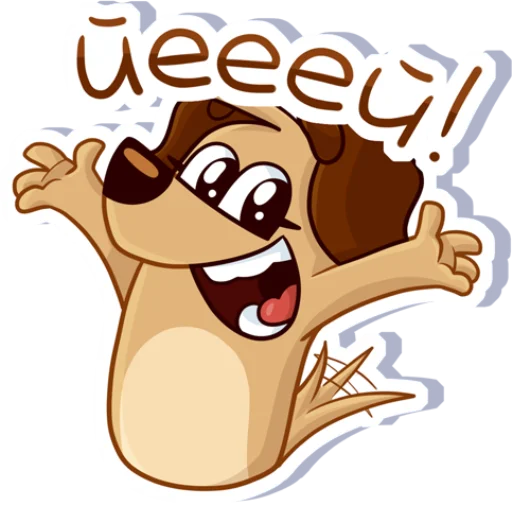 😄 Стикер «Tosha» для Telegram