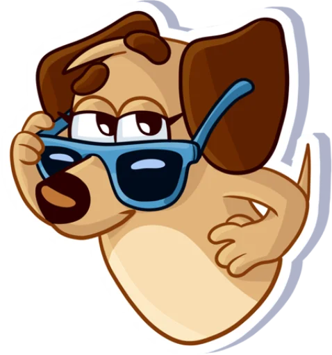 😎 Стикер «Tosha» для Telegram
