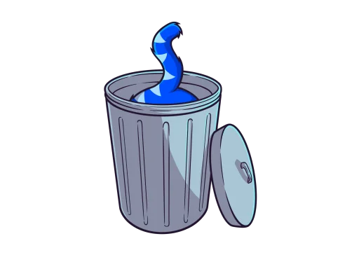 🗑 Стикер «Toshi Base» для Telegram