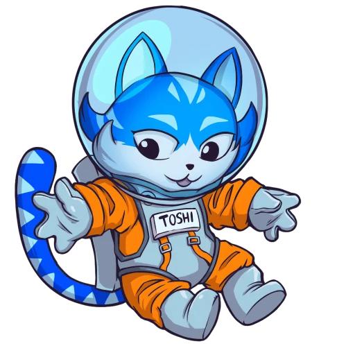 🚀 Стикер «Toshi Base» для Telegram