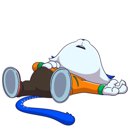 😴 Стикер «Toshi Base» для Telegram