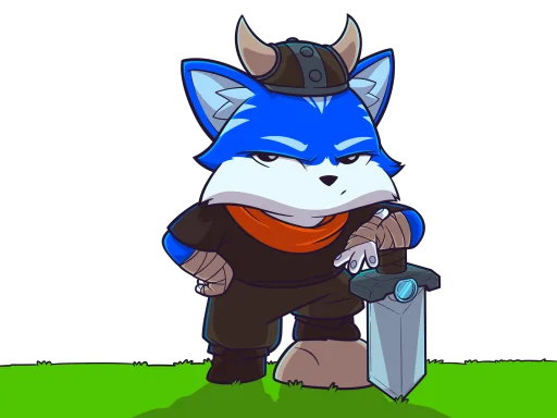 ⚔️ Стикер «Toshi Base» для Telegram