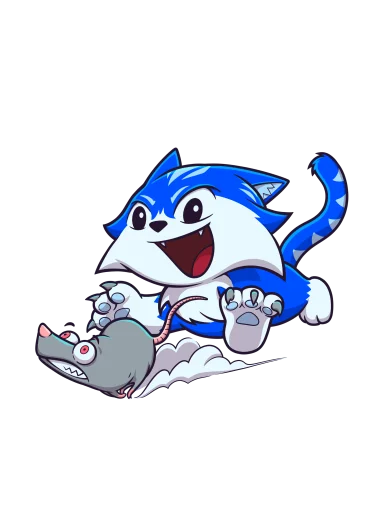 🐀 Стикер «Toshi Base» для Telegram