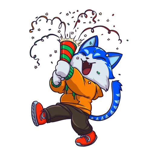 🎉 Стикер «Toshi Base» для Telegram
