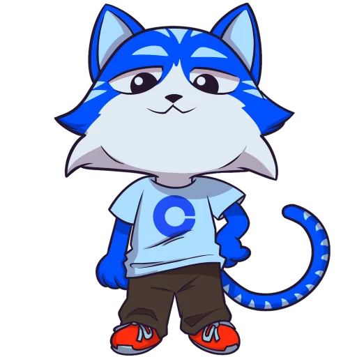 🔵 Стикер «Toshi Base» для Telegram