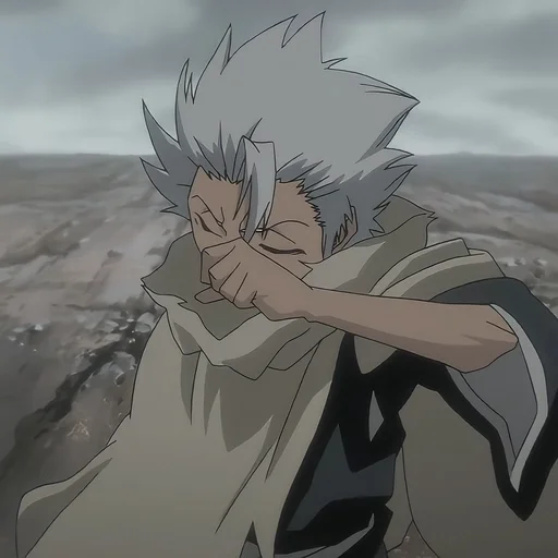 🌟 Стикер «Toshiro Hitsugaya» для Telegram