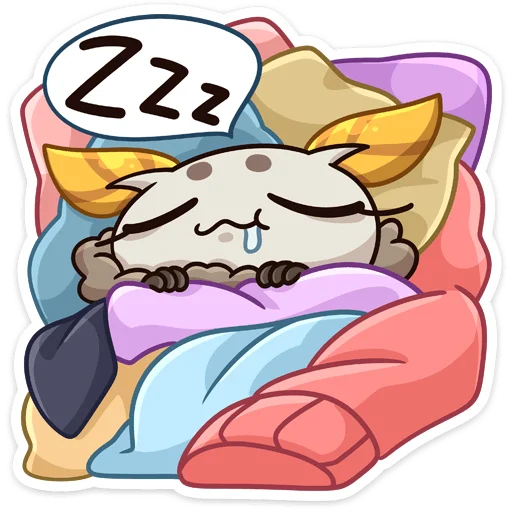 💤 Стикер «Парный пак к набору - Тося» для Telegram