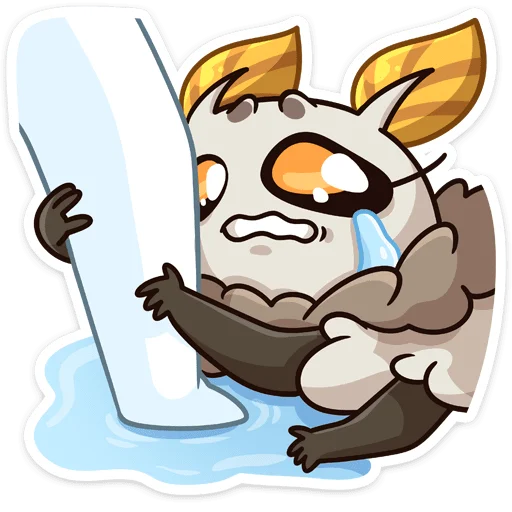 😭 Стикер «Парный пак к набору - Тося» для Telegram