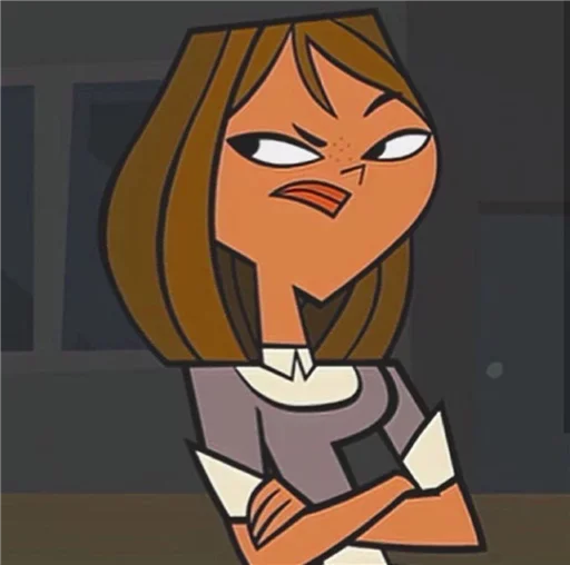 😒 Стикер «Total.drama▶» для Telegram