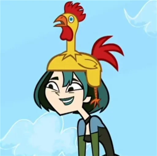 🐔 Стикер «Total.drama▶» для Telegram