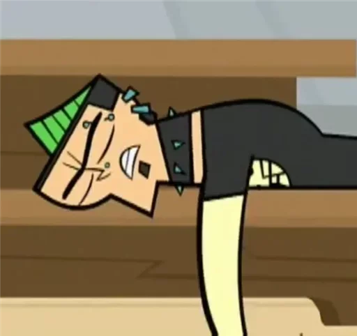 😴 Стикер «Total.drama▶» для Telegram