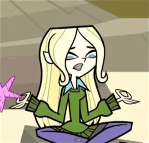 🤔 Стикер «Total.drama▶» для Telegram