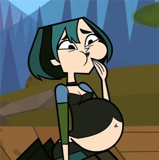 🤢 Стикер «Total.drama▶» для Telegram