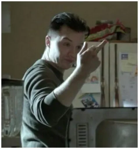 🖕 Стикер «Gallovich the only love» для Telegram
