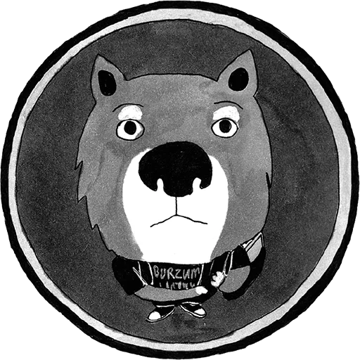 👁 Стикер «На тёмную сторону» для Telegram