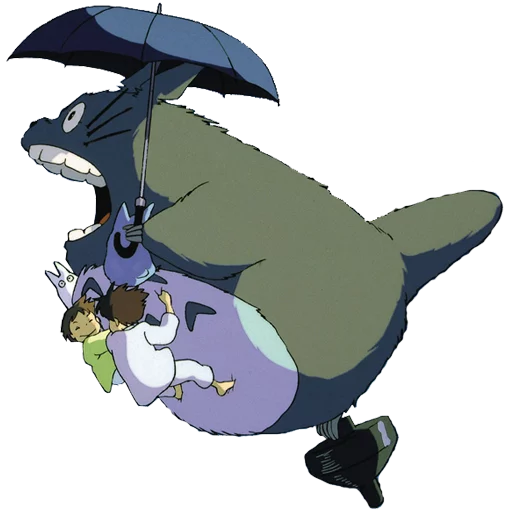 😆 Стикер «Tonari no Totoro» для Telegram