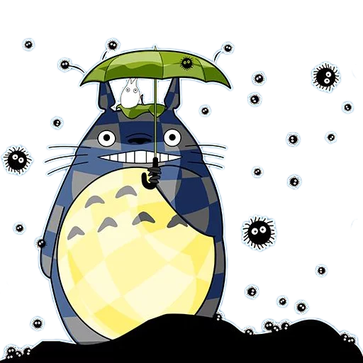 🐞 Стикер «Tonari no Totoro» для Telegram